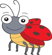 183x195 Bugs Clipart Scene