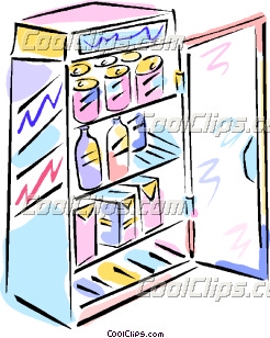 246x308 Refrigerator Full Of Food Clip Art