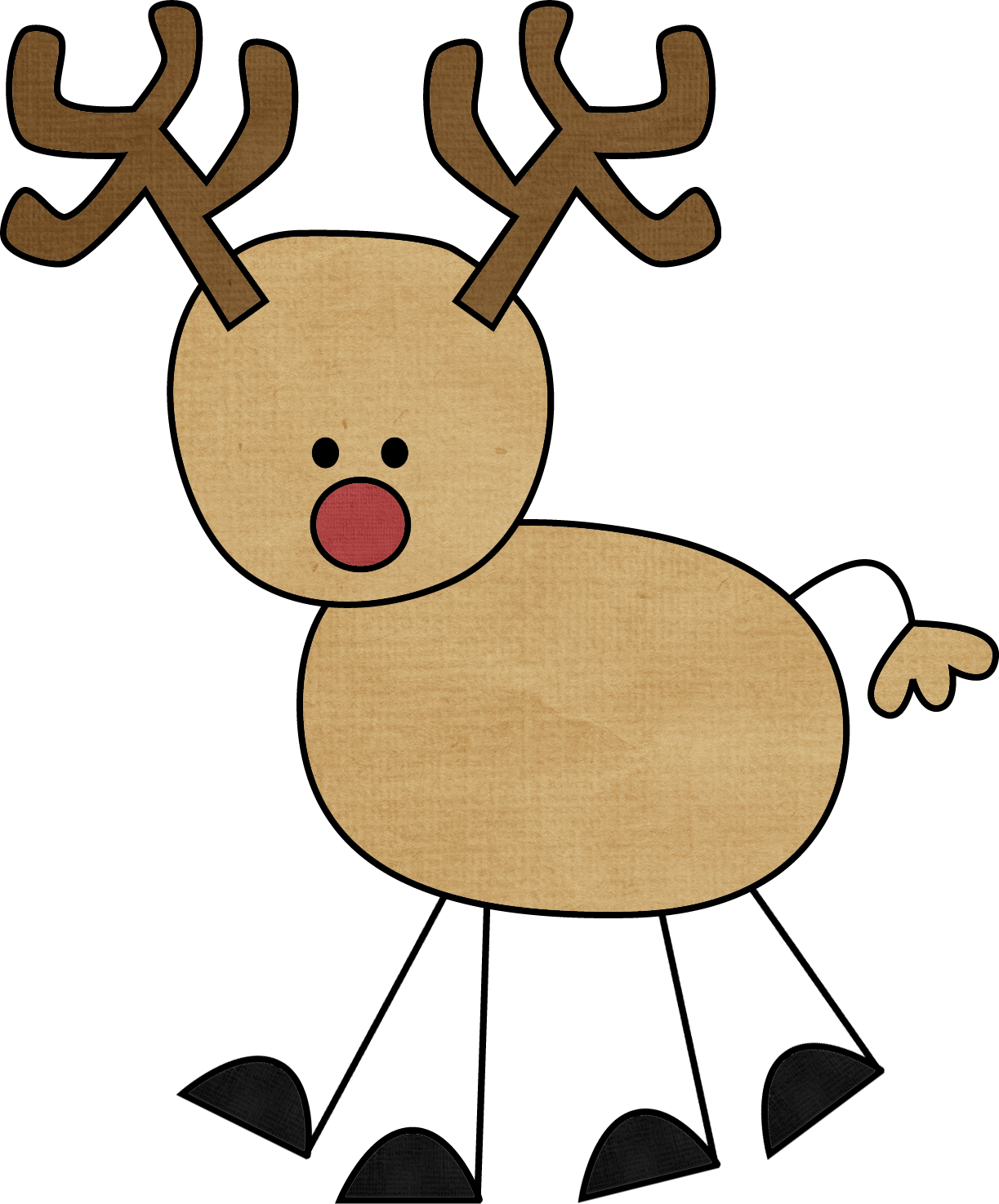 1223x1475 Reindeer Clip Art Clipart