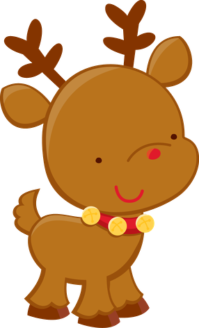286x472 Christmas Reindeer Clip Art Clip Art