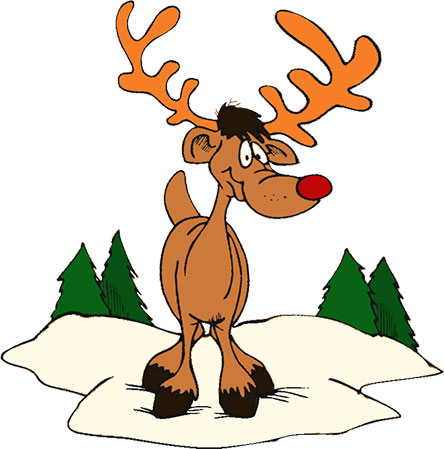 444x449 Collection Of Rudolph The Reindeer Clipart High Quality