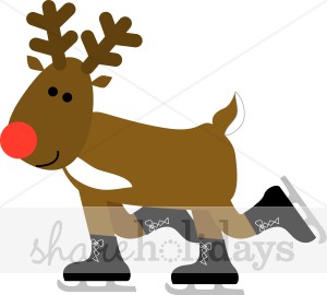 300x270 Rudolph Reindeer Clip Art Merry Christmas Amp Happy New Year Arts