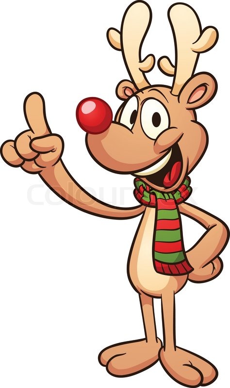 474x800 Cartoon Images Of Reindeer Cute Cartoon Christmas Reindeer Vector