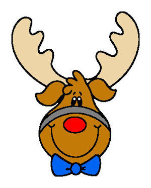 300x374 Cartoon Reindeer Clip Art At Vector Clip Art