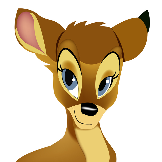 690x690 Vector Reindeer Cartoon By Roberis