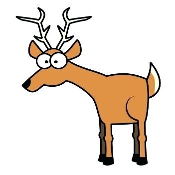 351x351 Deer Clipart Free Deer Clip Art Deer Head Silhouette Clip Art Free