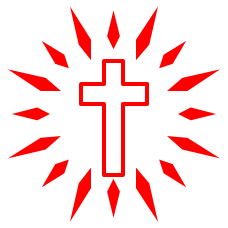 228x228 Red Church Cross Clipart