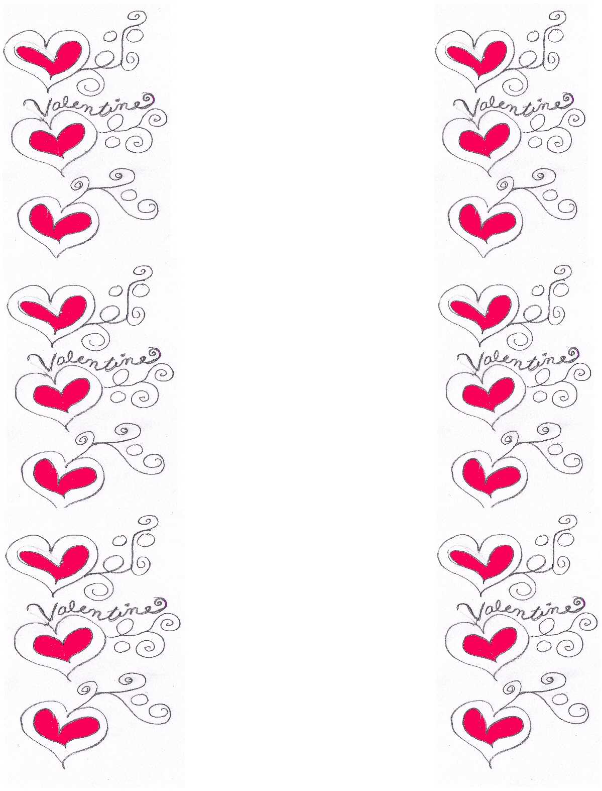 1199x1574 Stationary Borders Cliparts 263040