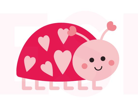 570x450 Bug Clipart Valentine