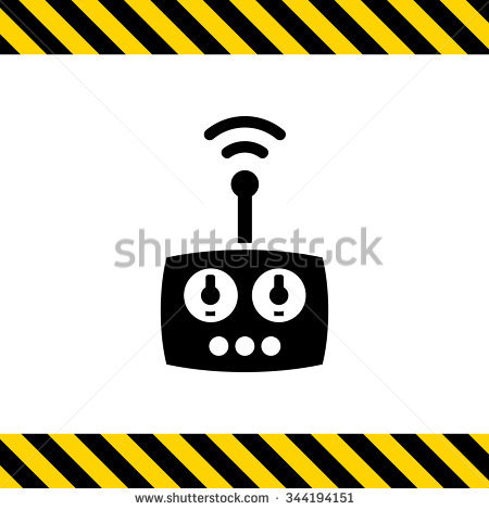450x470 Clipart Plane Transmitter