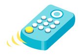 168x114 Vector Icon Remote Control Stock Vectors
