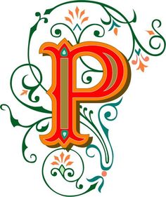 236x281 Ornate Renaissance Tuscan (Aka Carnival) Font. Free Vector