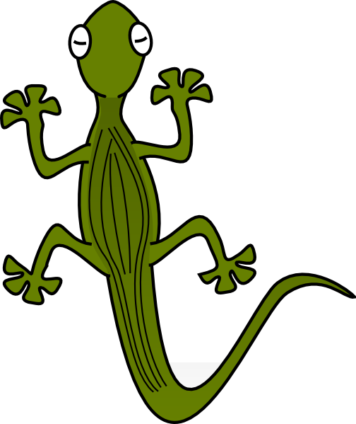 504x599 Gecko Clip Art
