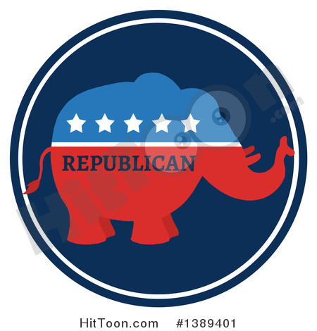 450x470 Republican Elephant Clipart