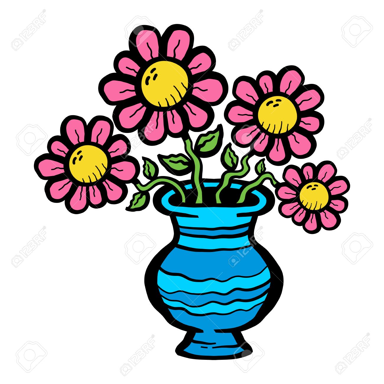 1300x1300 Ultimate Picture Of Cartoon Flowers Images Free Download Clip Art