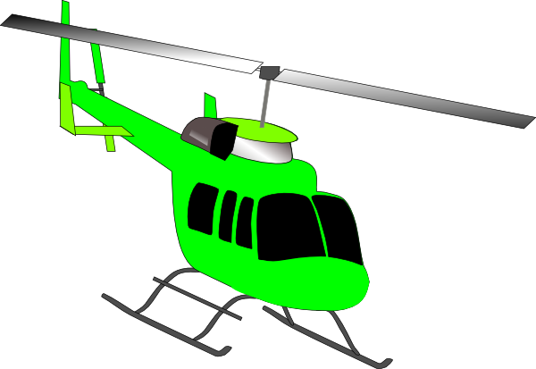 600x413 Helicopter Clip Art