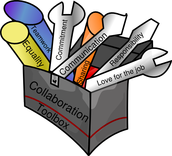 600x547 Collaboration Toolbox Clip Art