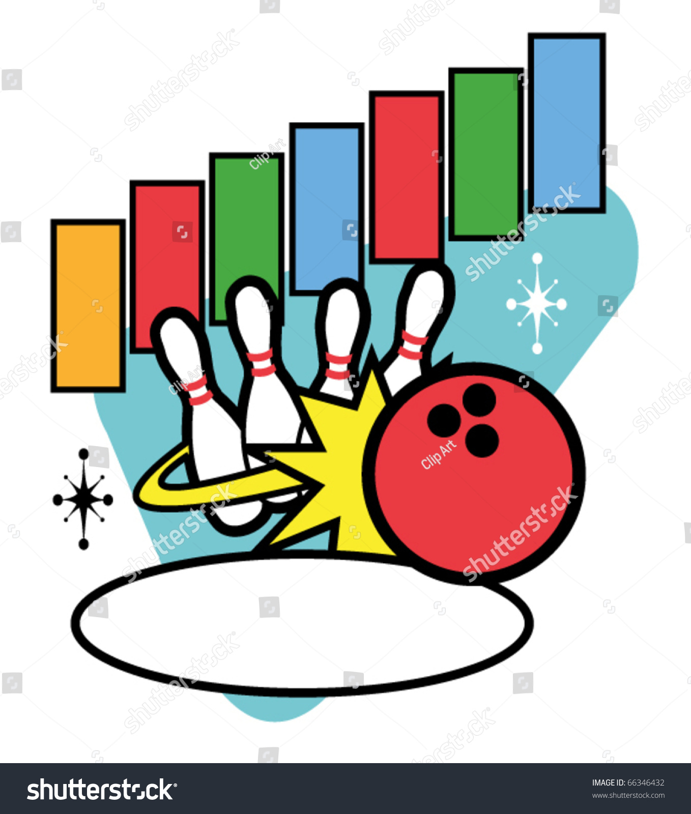 1358x1600 Bowling Clipart Retro Bowling