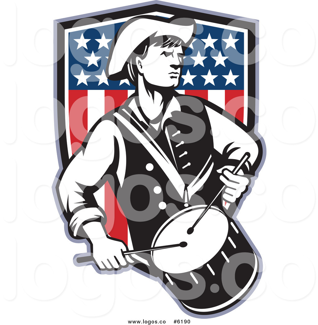 1024x1044 Royalty Free Clip Art Vector Logo Of An American Revolutionary War