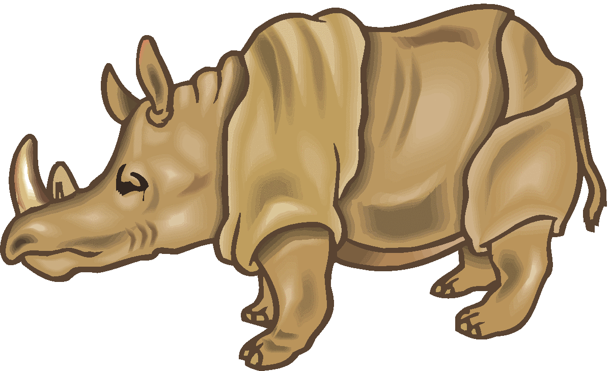 1200x729 Rhino Clip Art Rhino Clipart Panda