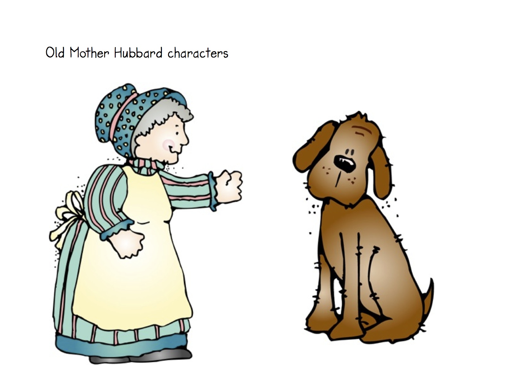 1650x1275 Old Mother Hubbard Clip Art Clipart Collection