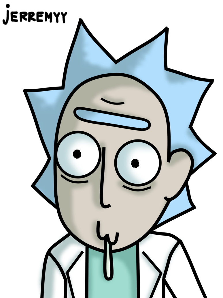 774x1032 Rick's Drool (Rick And Morty) By Jerremyy