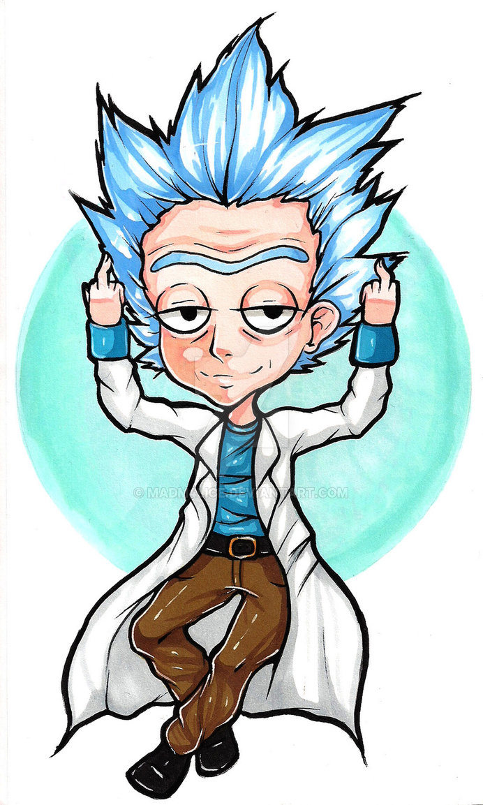 692x1153 Rick And Morty Rick Sanchez By Madm4lice