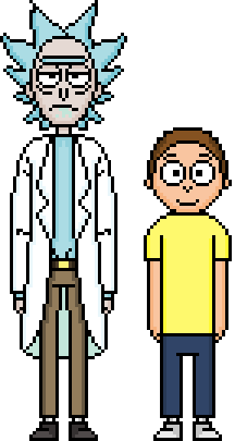 216x405 Rick And Morty By Flambeworm370