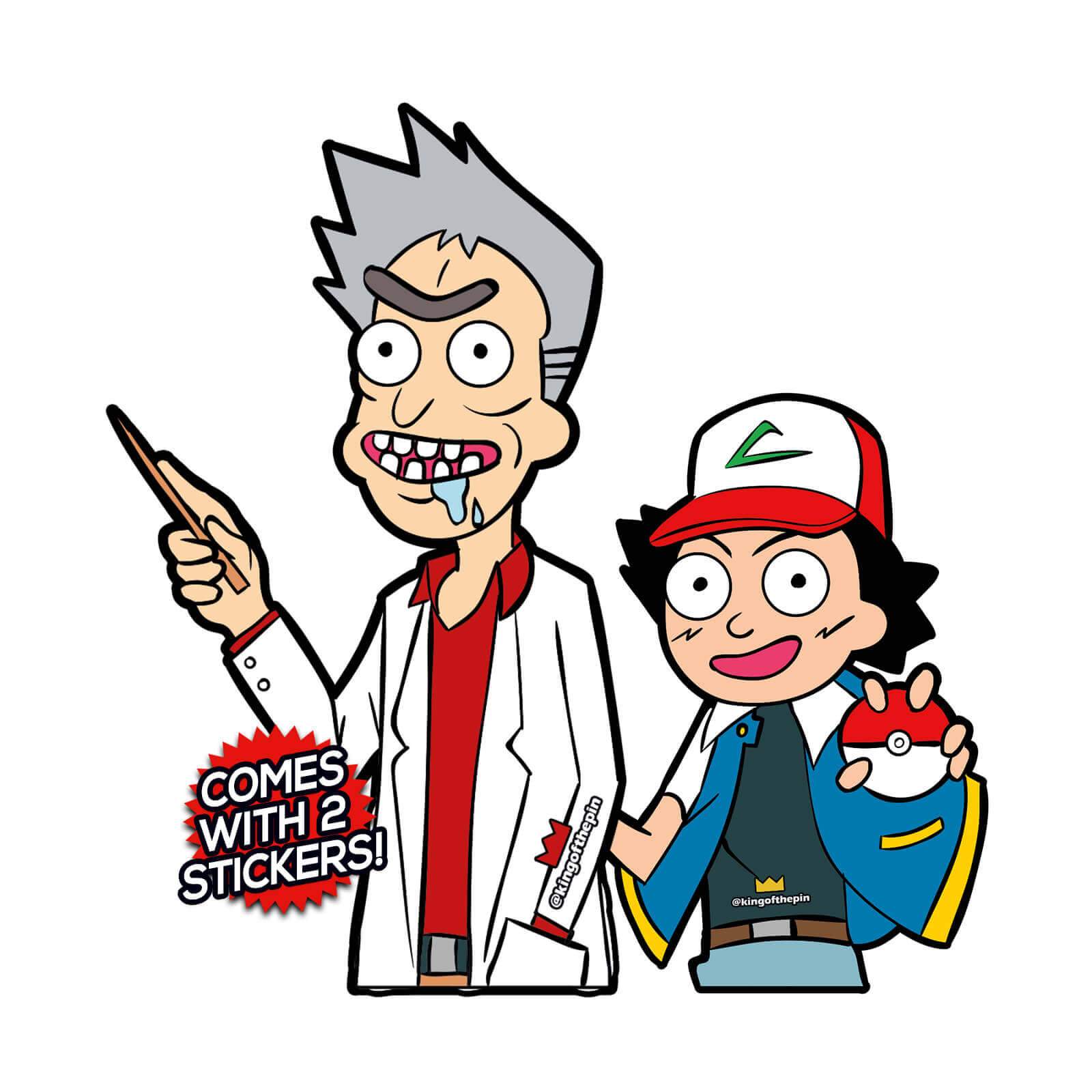 1600x1600 Schwiftymon (Rick Amp Morty X Pokemon) Sticker Pack Kingofthepin