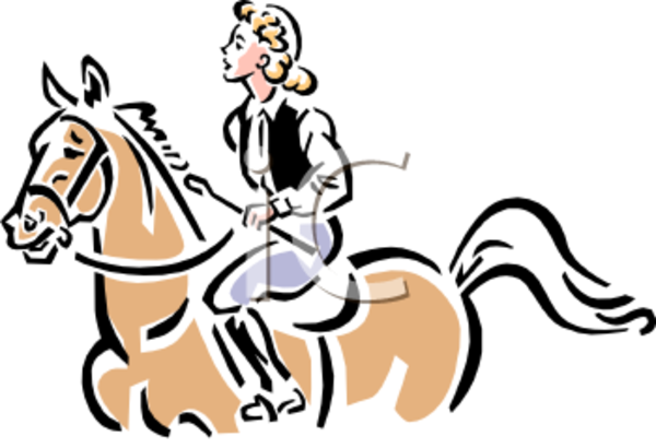 600x410 English Horse Riding Clipart Clipart Panda