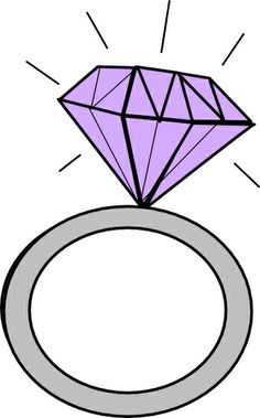 236x379 Diamond Engagement Ring Clipart