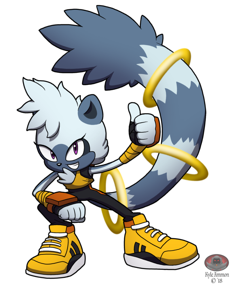 806x992 Ring Tailed Tangle By Moon Phantom