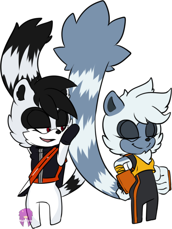 718x958 Sumi And Tangled Lemur Squad By Nubliinq