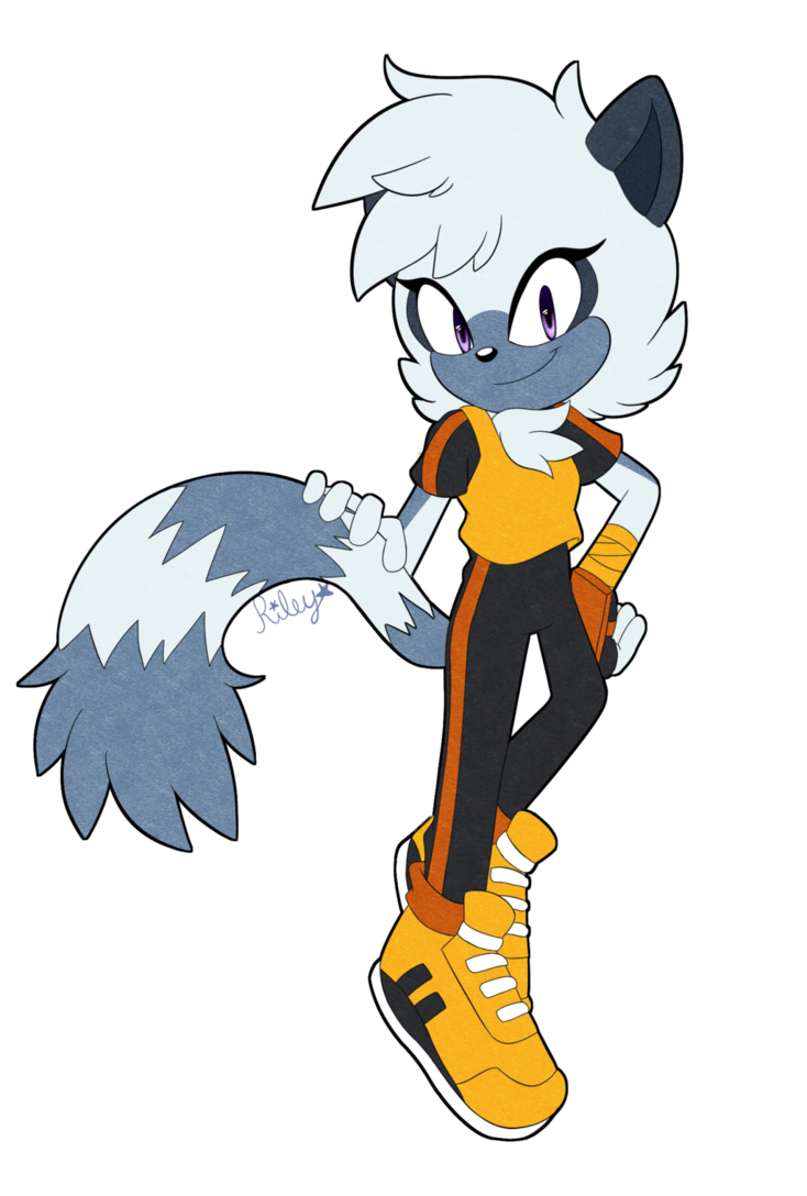 734x1088 Tangle The Ring Tailed Lemur  By Rileyslilstar