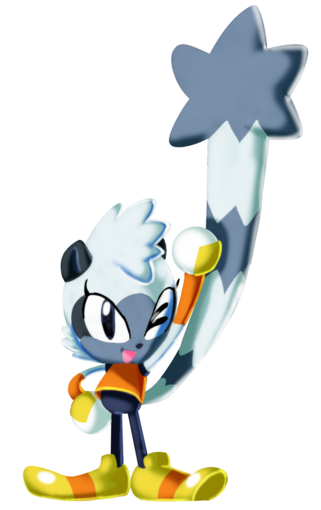 1024x1629 Tangle The Ring Tailed Lemur By Maurofonseca