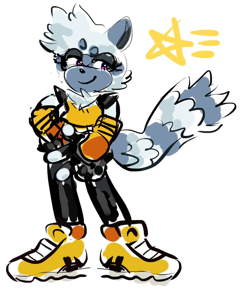 817x979 Tangle The Ring Tailed Lemur By Mephi8