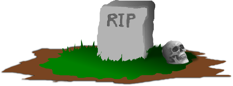 800x295 Free Clipart Grave, R.i.p Inky2010