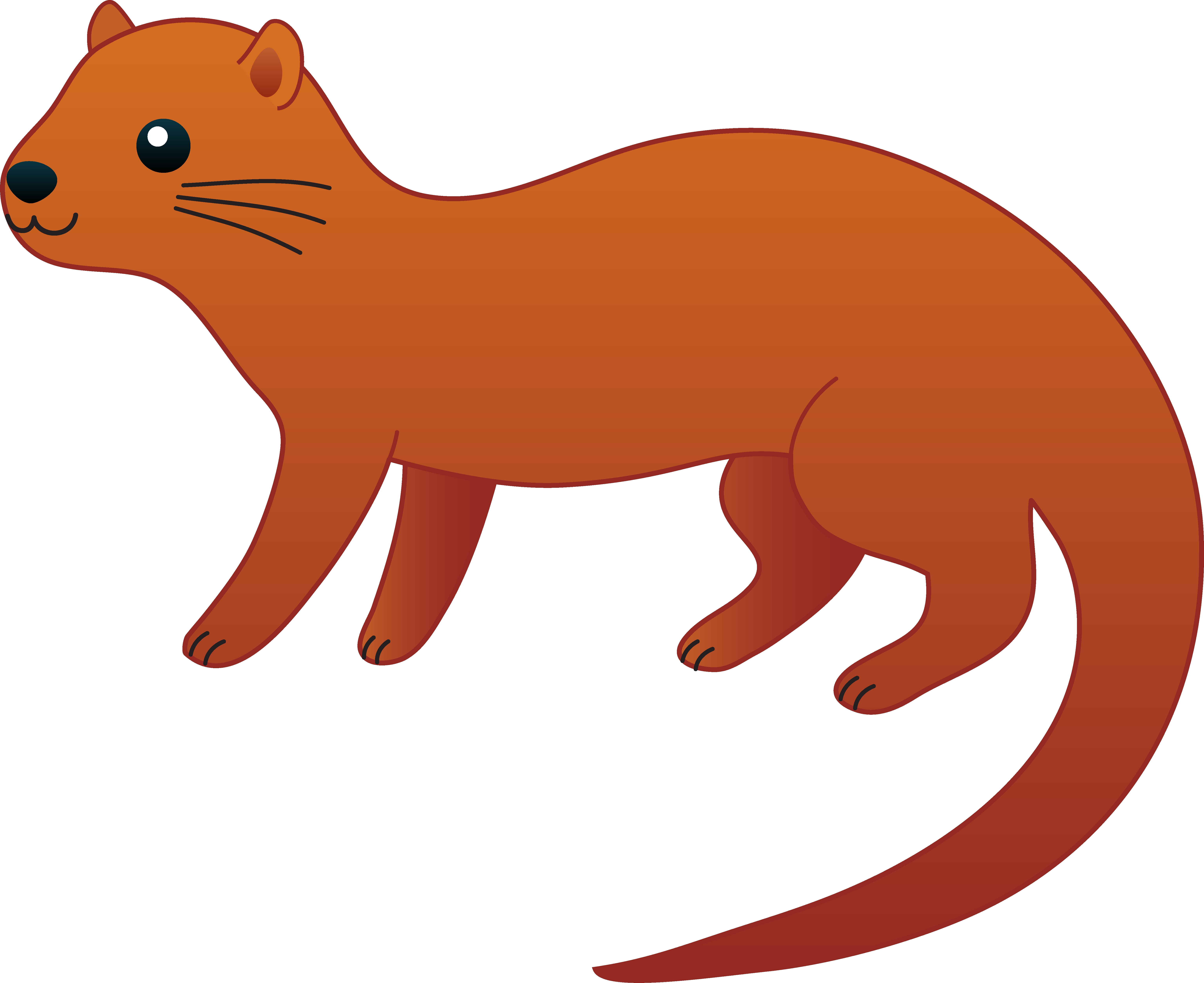 6151x5024 Unique Otter Clipart Gallery