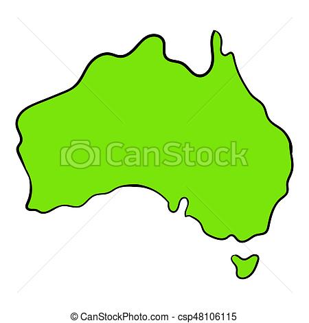 450x470 Map Clipart Cartoon