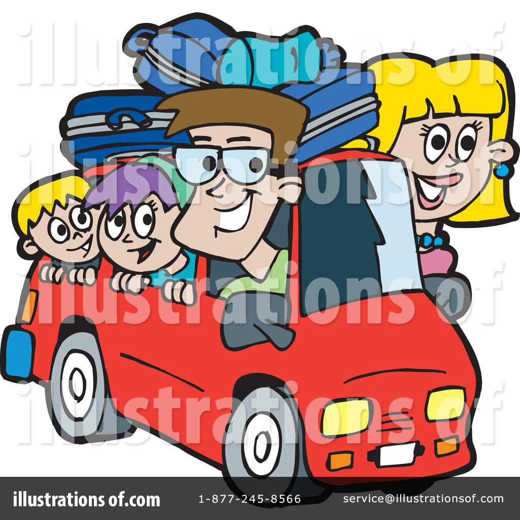 1024x1024 Royalty Free Rf Road Trip Clipart Illustration By Dennis Holmes
