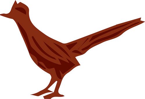 500x344 Roadrunner Cricut, Silhouettes And Craft