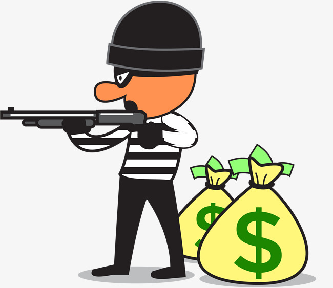 650x563 Rob A Bank Robber, Robber, Robber, The Bandits Png And Vector