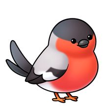 220x220 Bird Clip Art