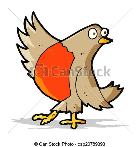 449x470 Cartoon Dancing Robin Eps Vectors