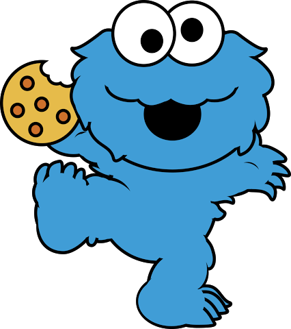 426x480 Cookie Monster Clipart Eye