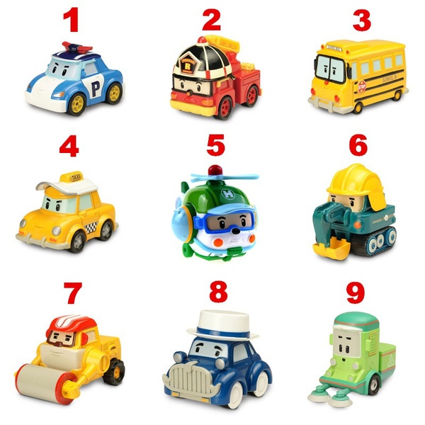 600x600 Wish Silverlit 100% Original Korea Robocar Poli Alloy Metal