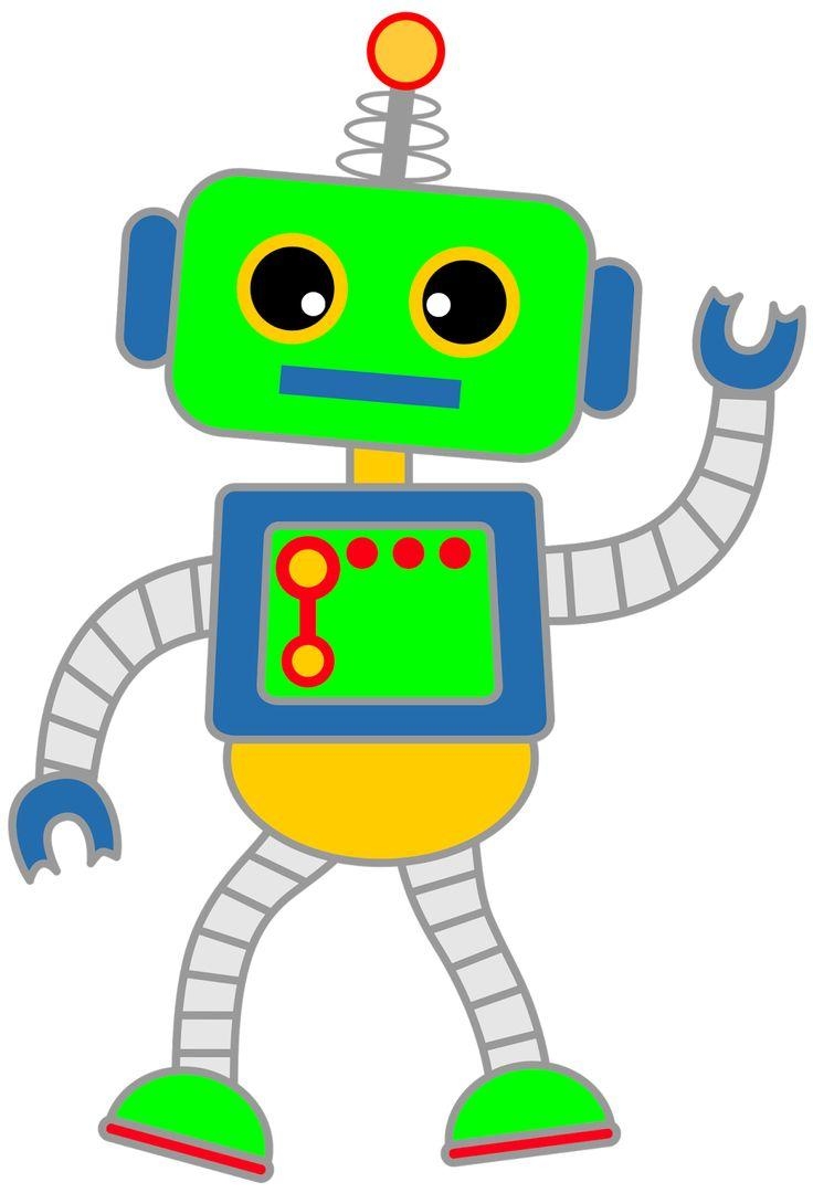 736x1080 New Robot Clipart Design