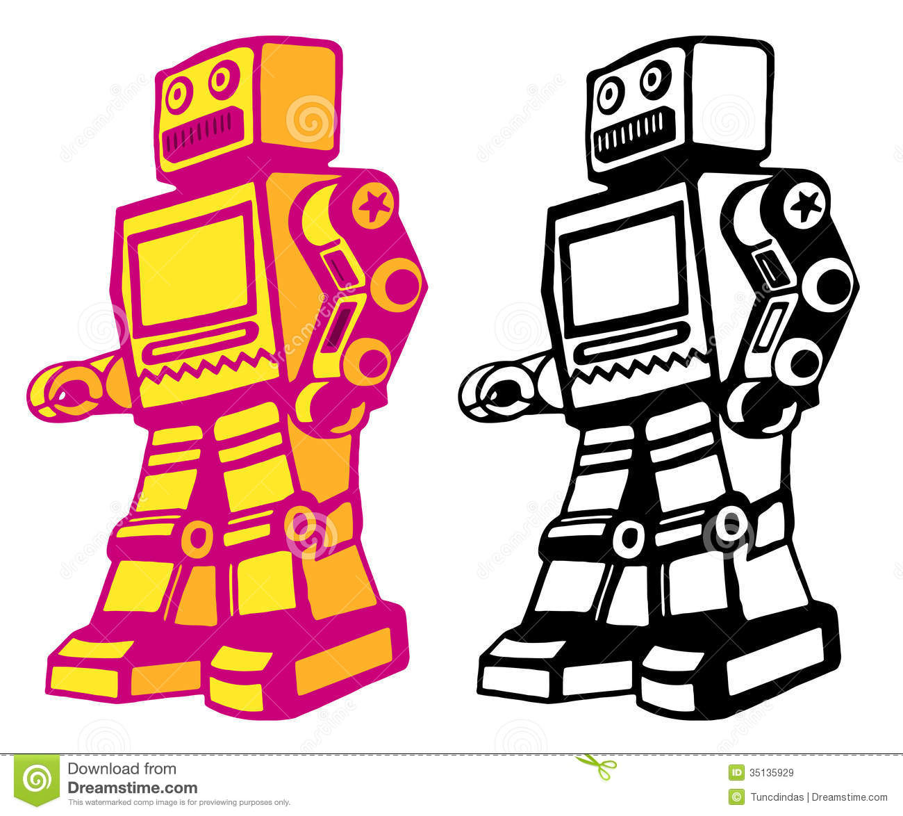1300x1174 Retro Robot Clipart