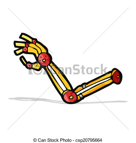 449x470 Cartoon Robot Arm Clip Art Vector