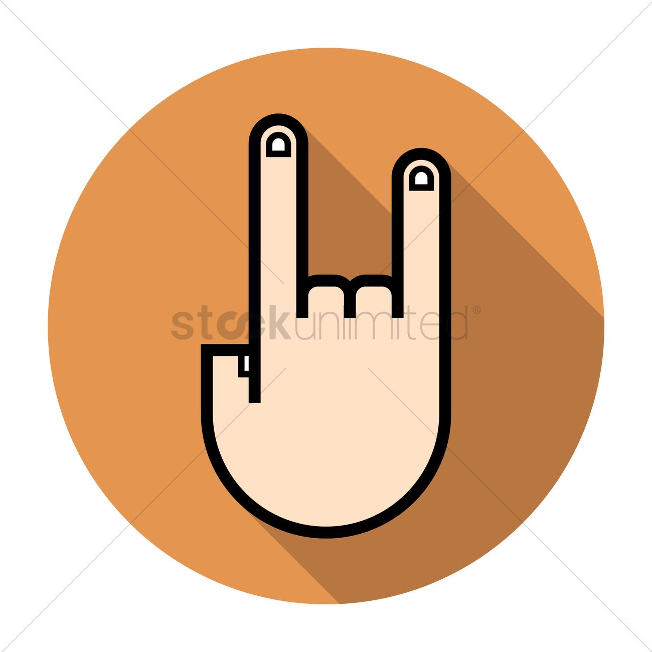 1300x1300 Hand Gesture Clipart Rock And Roll